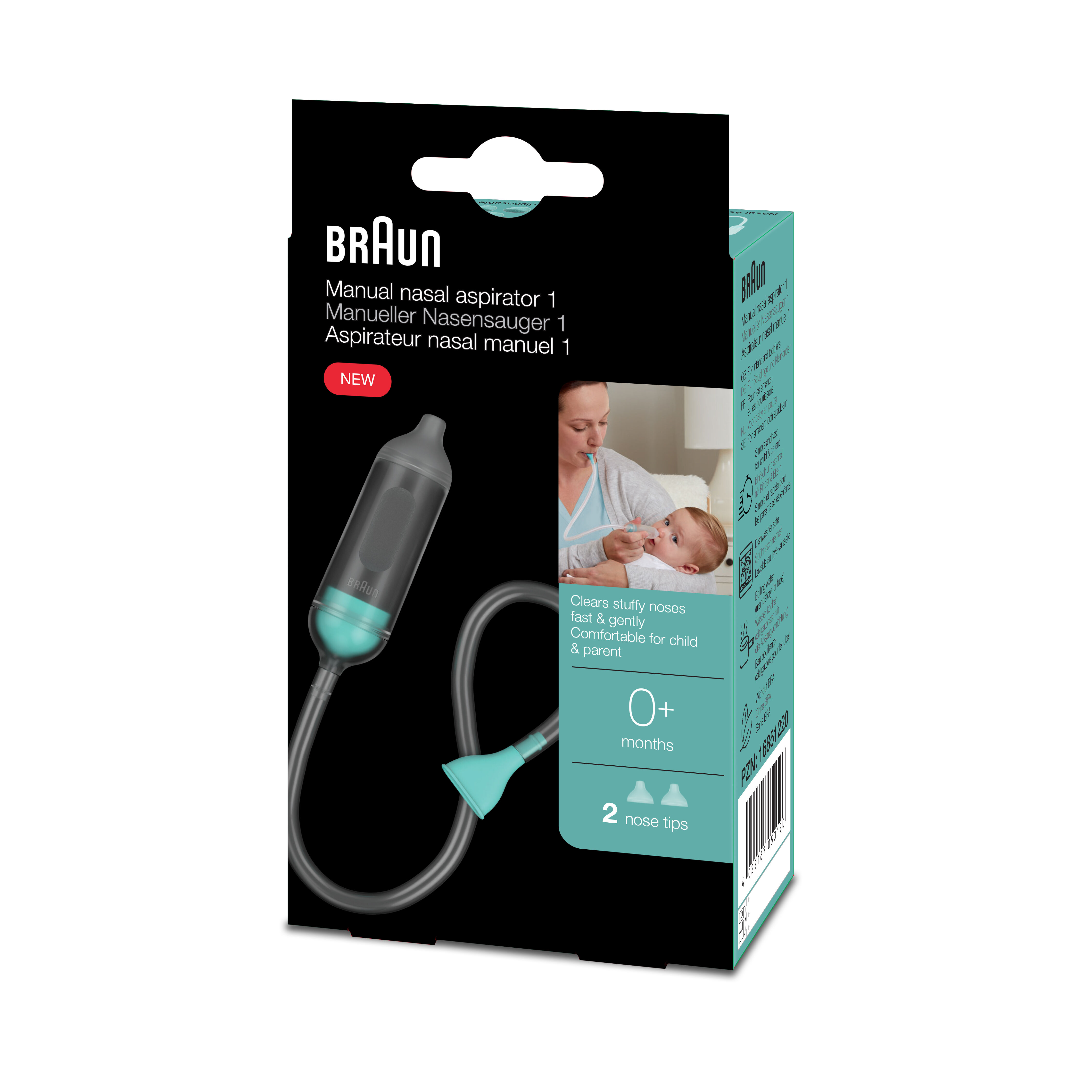 BRAUN Aspirateur nasal manuel BNA 050EU BRAUN Aspirateur nasal manuel BNA 050EU