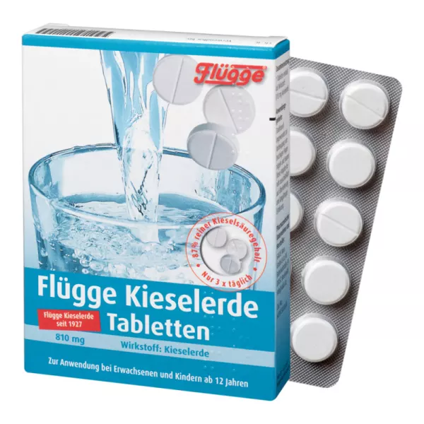 Comprimés de silice Flügge 120 pièces Comprimés de silice Flügge 120 pièces