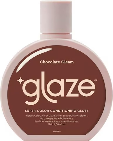 Glaze gloss sublimateur de cheveux couleur chocolat Chocolate Gleam 190ml