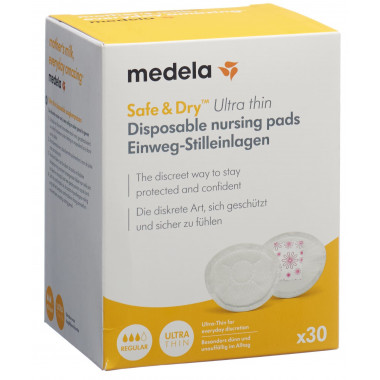 Medela Ultra thin Coussinets d'allaitement jetables 30 pièces Medela Ultra thin Coussinets d'allaitement jetables 30 pièces