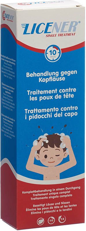 Shampooing LICENER contre les poux de tête 100ml