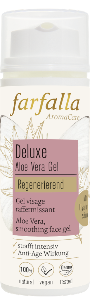 FARFALLA Deluxe Gel pour le visage Aloe Vera 50ml FARFALLA Deluxe Gel pour le visage Aloe Vera 50ml