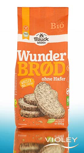 Bauckhof mélange pour pain miracle sans avoine 550g