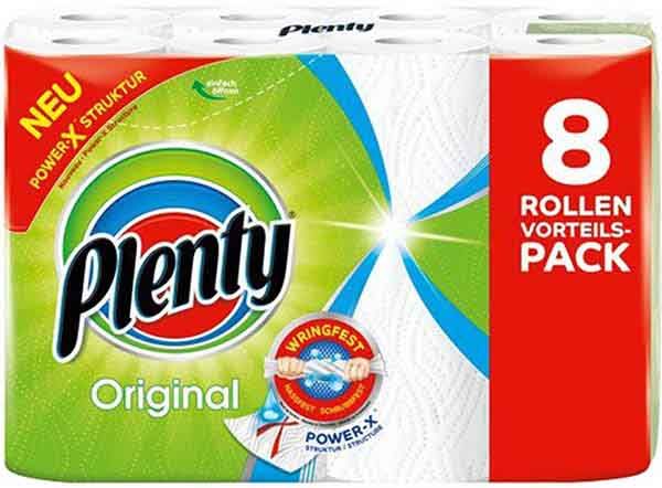 Chiffons de ménage Plenty Original 45 feuilles 8 pièces