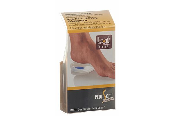 BORT PEDISOFT Talonnette L +41 m Softspot 2 pièces BORT PEDISOFT Talonnette L +41 m Softspot 2 pièces
