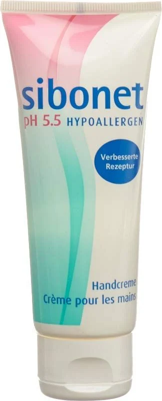 Crème pour les mains Sibonet pH 5.5 hypoallergénique Tb 100ml