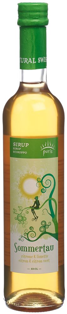 Sirop PURIS Pays magique rosée d'été BIO 6 x 50 cl