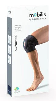 SIGVARIS MOBILIS GenuWrap Bandage pour le genou S/M SIGVARIS MOBILIS GenuWrap Bandage pour le genou S/M
