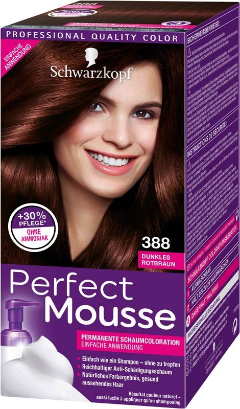 PERFECT MOUSSE 388 Brun rouge foncé