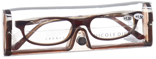 Lunettes de lecture Nesti Dante Cannes marron 1,5 dpt