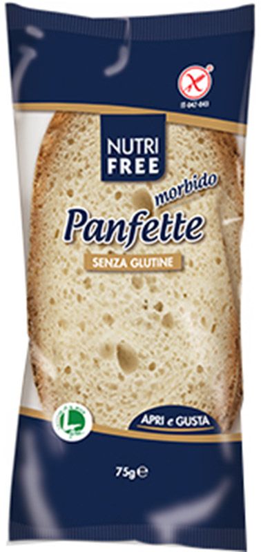 NUTRIFREE Panfette au pain sans gluten 75g