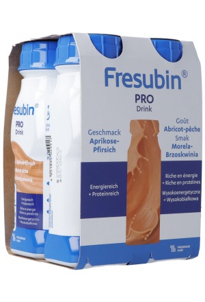 Fresubin Pro Drink abricot-pêche 4 bt 200ml