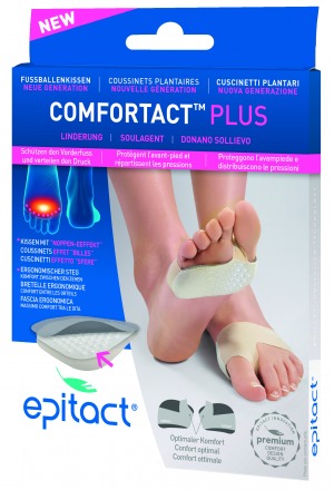 Epitact coussinet plantaire Comfortact Plus L 42-45 NOUVELLE GENERATION 1 paire