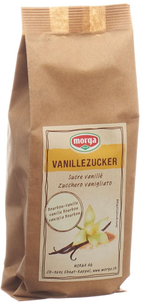 Sucre vanillé MORGA Bourbon Btl 250g Sucre vanillé MORGA Bourbon Btl 250g