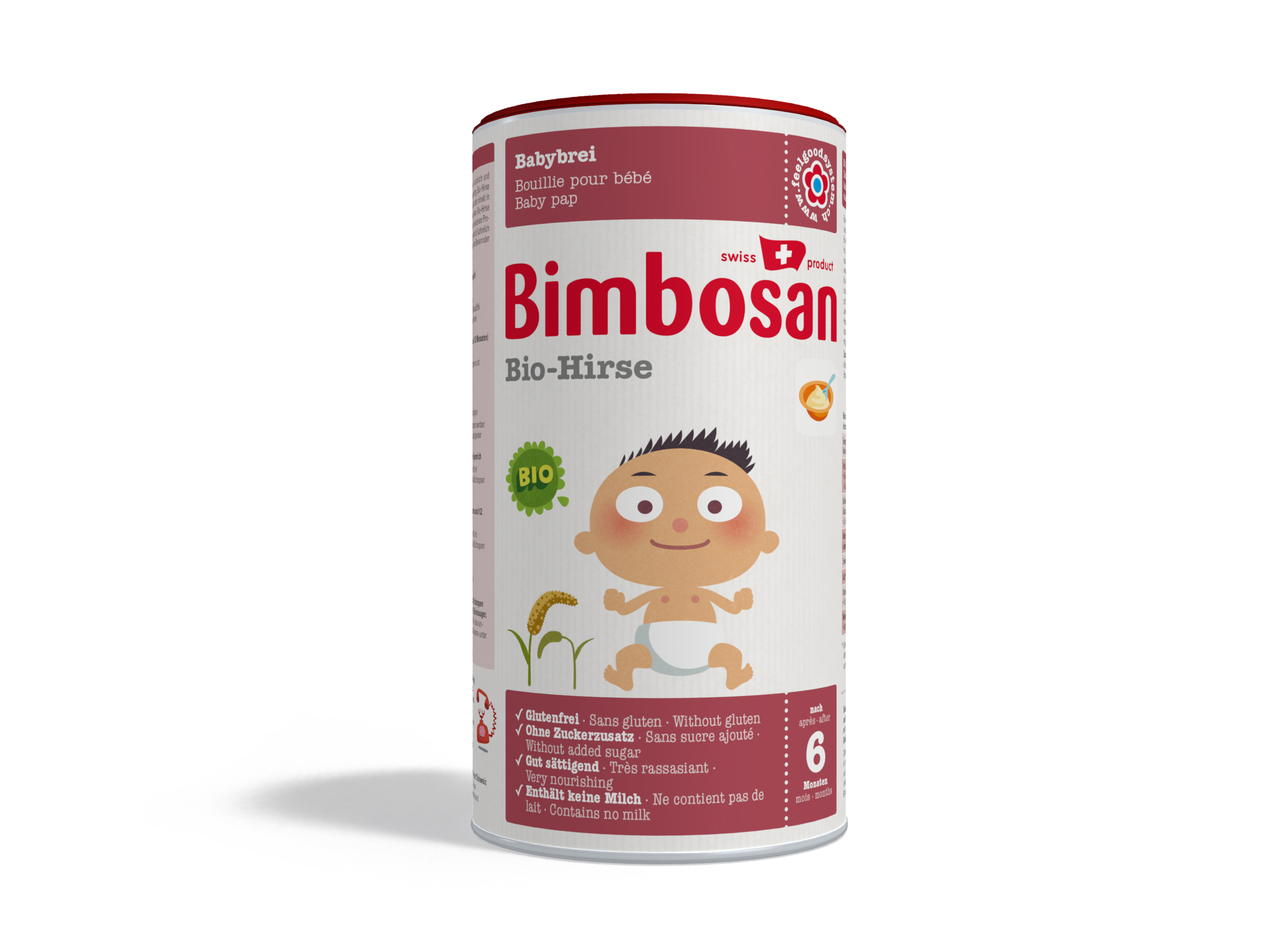 BIMBOSAN Millet bio, boîte de 300g