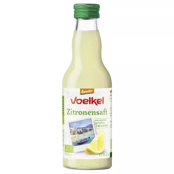 Voelkel Zitronensaft Demeter Bouteille en verre 200ml