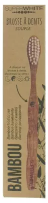 Brosse à dents SUPERWHITE Bambou adulte Brosse à dents SUPERWHITE Bambou adulte