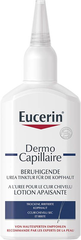 Eucerin DermoCapillaire Teinture à l'urée apaisante pour le cuir chevelu 100ml Eucerin DermoCapillaire Teinture à l'urée apaisante pour le cuir chevelu 100ml