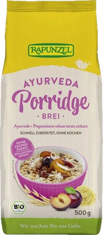 Rapunzel Bouillie ayurvédique pour le petit déjeuner 500g Rapunzel Bouillie ayurvédique pour le petit déjeuner 500g