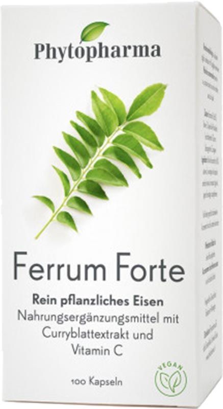Phytopharma Ferrum Forte gélules 100 pièces