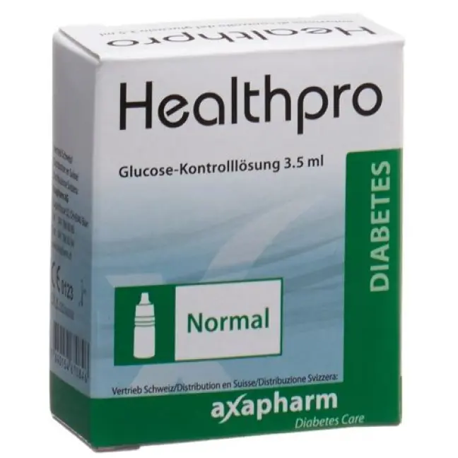 Solution de contrôle Healthpro Axapharm normale 3.5ml