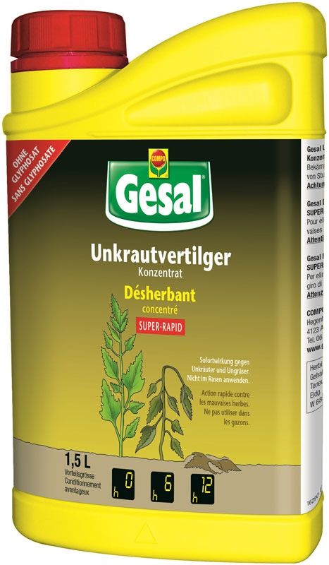 GESAL Désherbant Konz Super-Rapid 1500ml GESAL Désherbant Konz Super-Rapid 1500ml