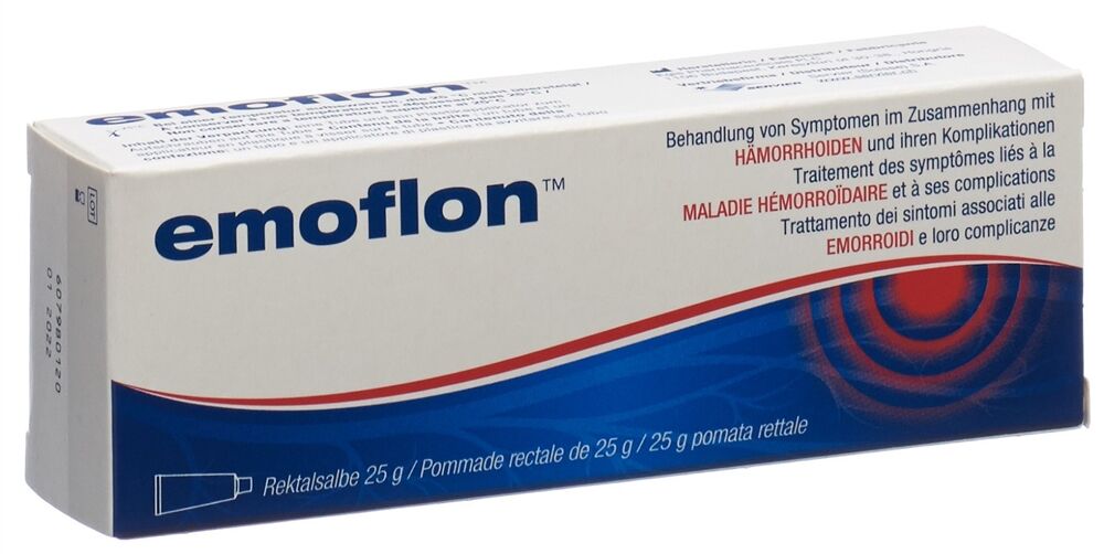 emoflon® pommade rectale 25g emoflon® pommade rectale 25g