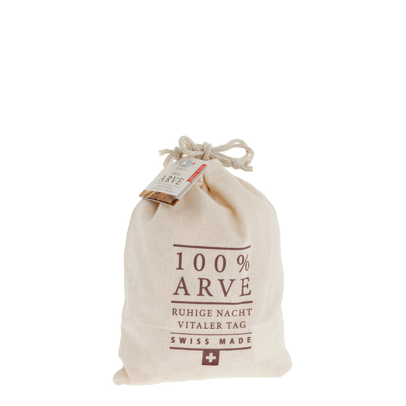 AROMALIFE ARVE Copeaux d'arolle sachet écologique en coton 200g AROMALIFE ARVE Copeaux d'arolle sachet écologique en coton 200g