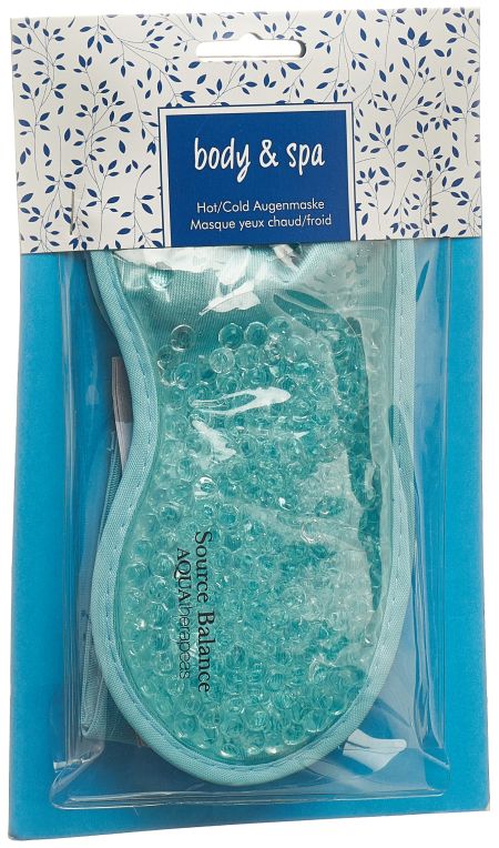 HERBA Body & Spa Masque pour les yeux Hot/Cold vert