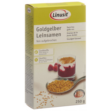 Linusit Graines de lin jaune doré 250g
