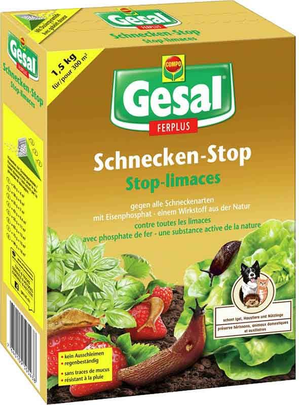 Gesal FERPLUS anti-limaces 800g Gesal FERPLUS anti-limaces 800g