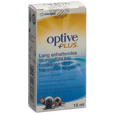 Optive Plus Gouttes de soin pour les yeux 10ml Optive Plus Gouttes de soin pour les yeux 10ml