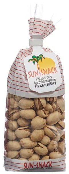 Sun Snack Pistaches entières salées Btl 175g