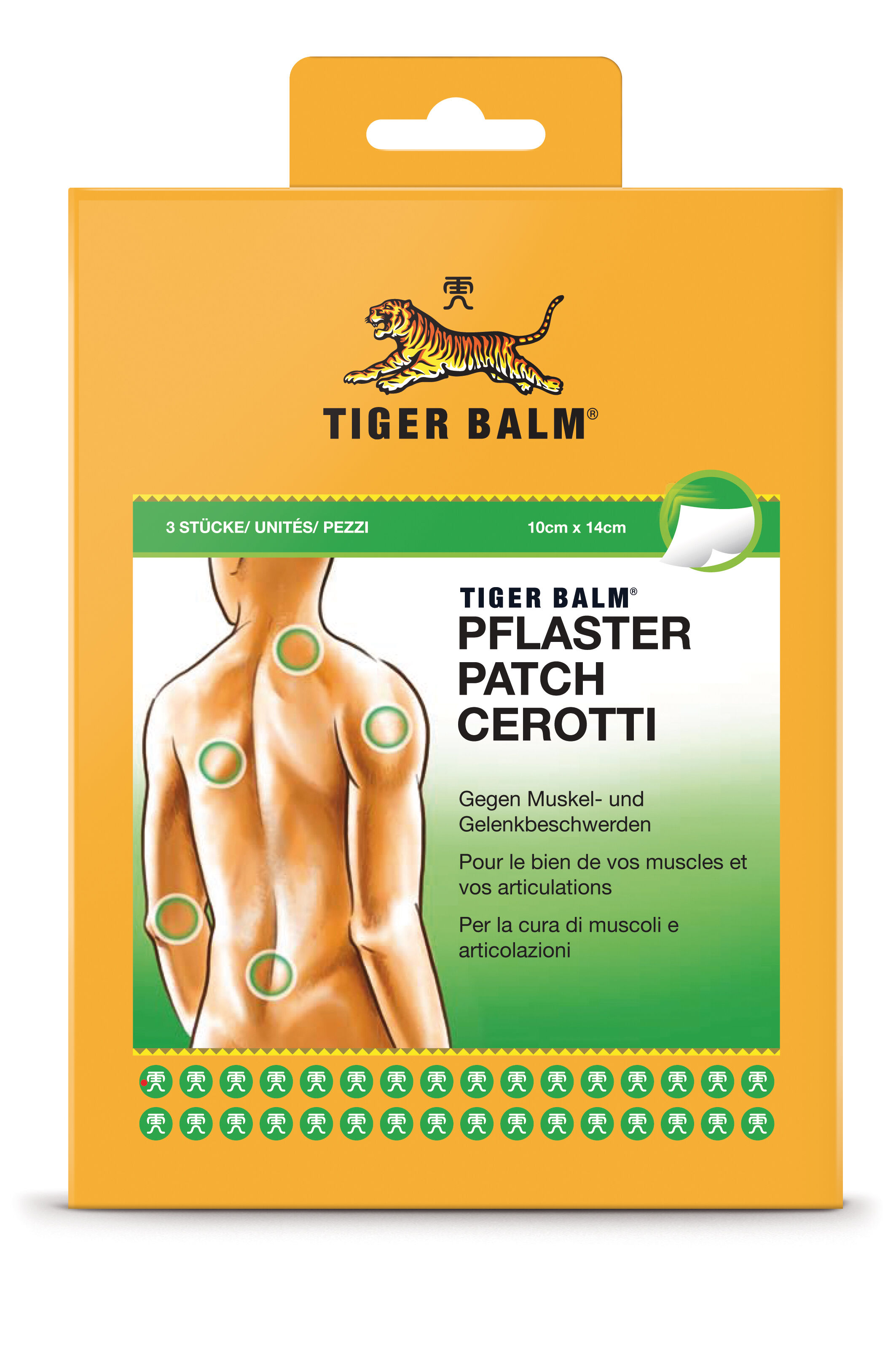 Tiger-Balm® Médical pansement 10x14cm 3 pièces Tiger-Balm® Médical pansement 10x14cm 3 pièces