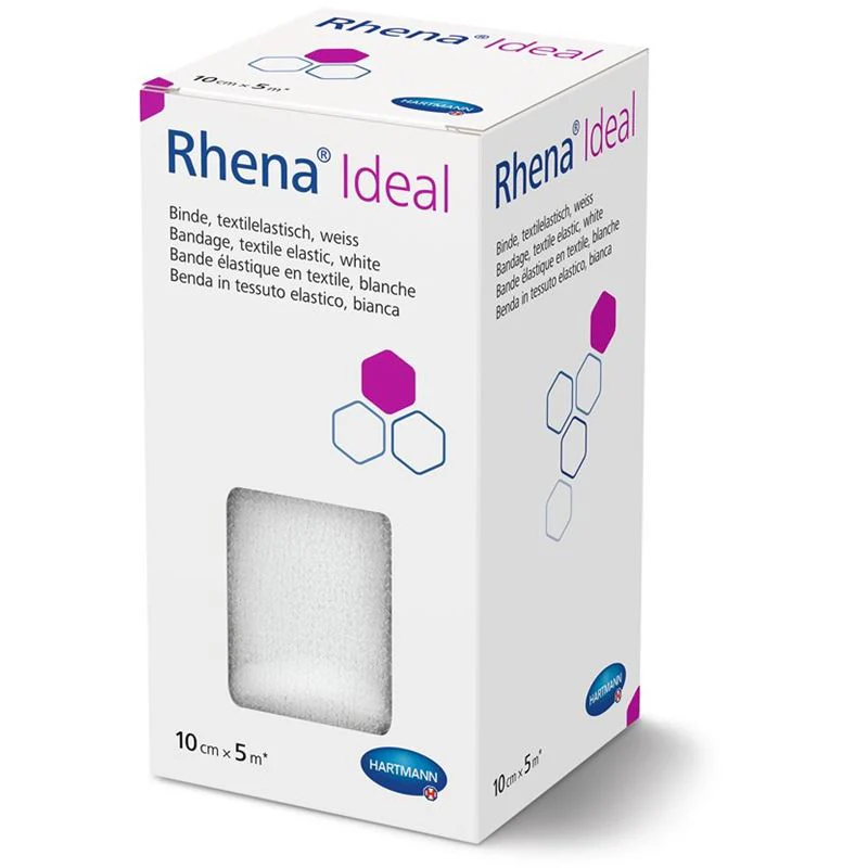 Bande élastique Rhena Ideal 10cmx5m blanc n Bande élastique Rhena Ideal 10cmx5m blanc n