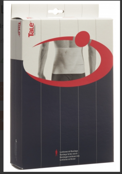 Tale Lumbosacral Band 22.5/111-150cm pelote blanche
