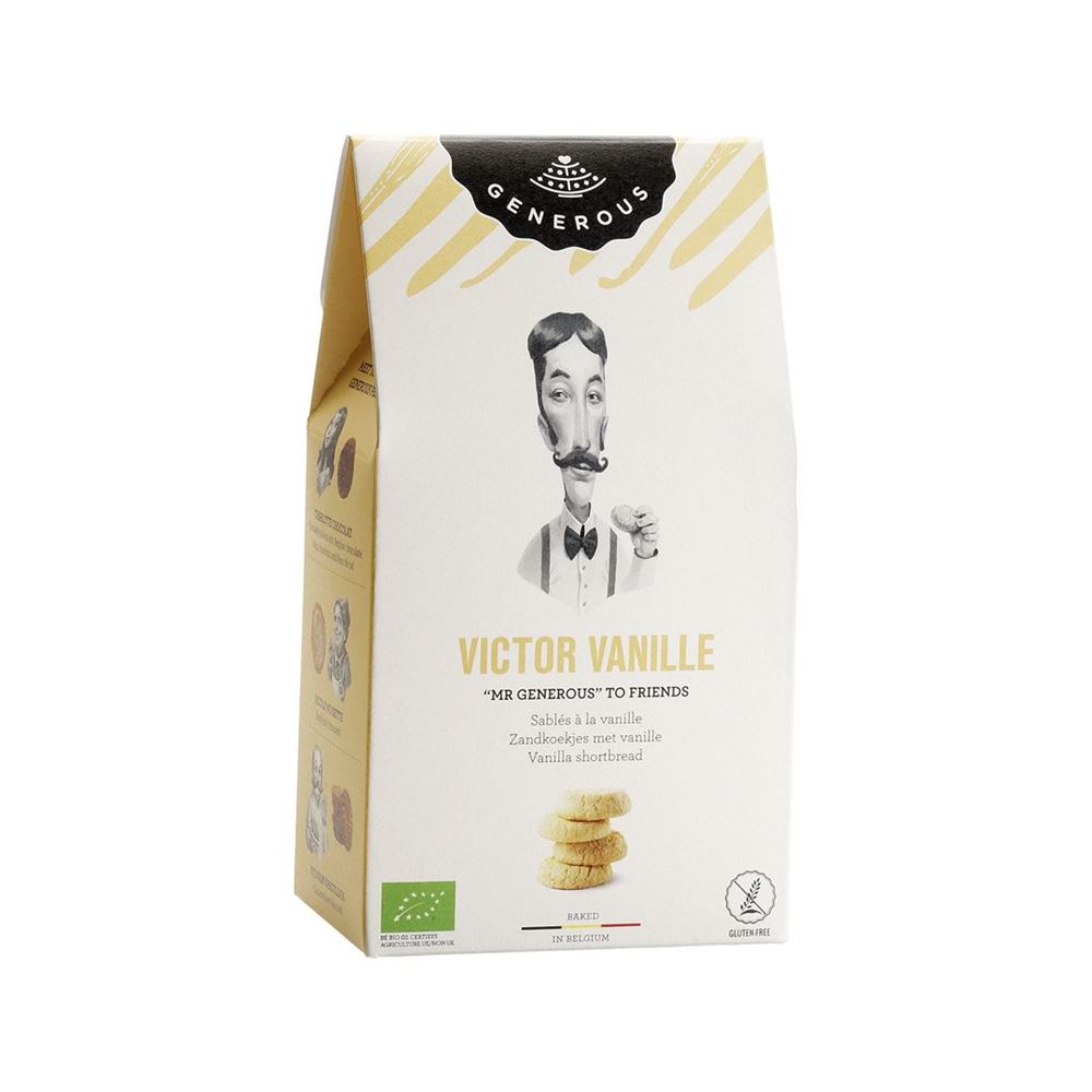 GENEROUS Victor Sablés vanille glutenfr 100g