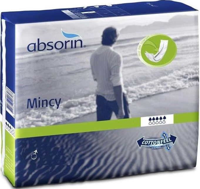 ABSORIN Mincy Normal pour hommes Btl 28 pièces