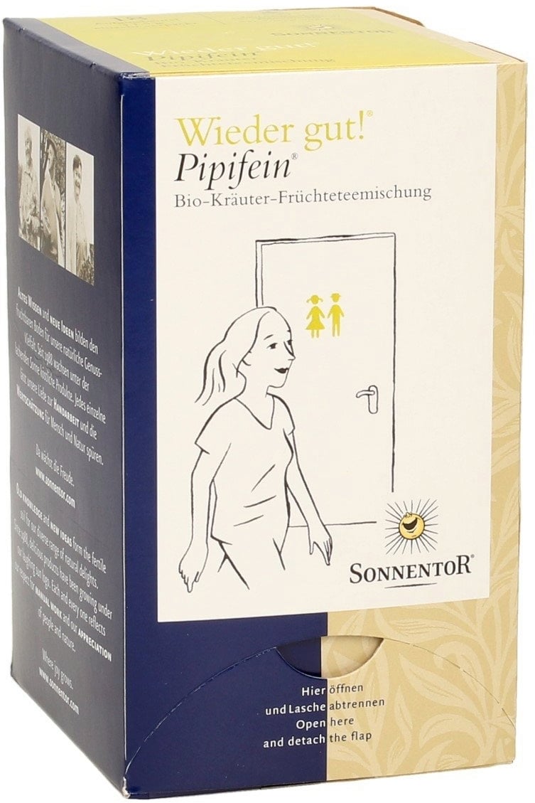 Sonnentor A nouveau bon ! Pipifein Thé BIO Btl 18 pièces Sonnentor A nouveau bon ! Pipifein Thé BIO Btl 18 pièces