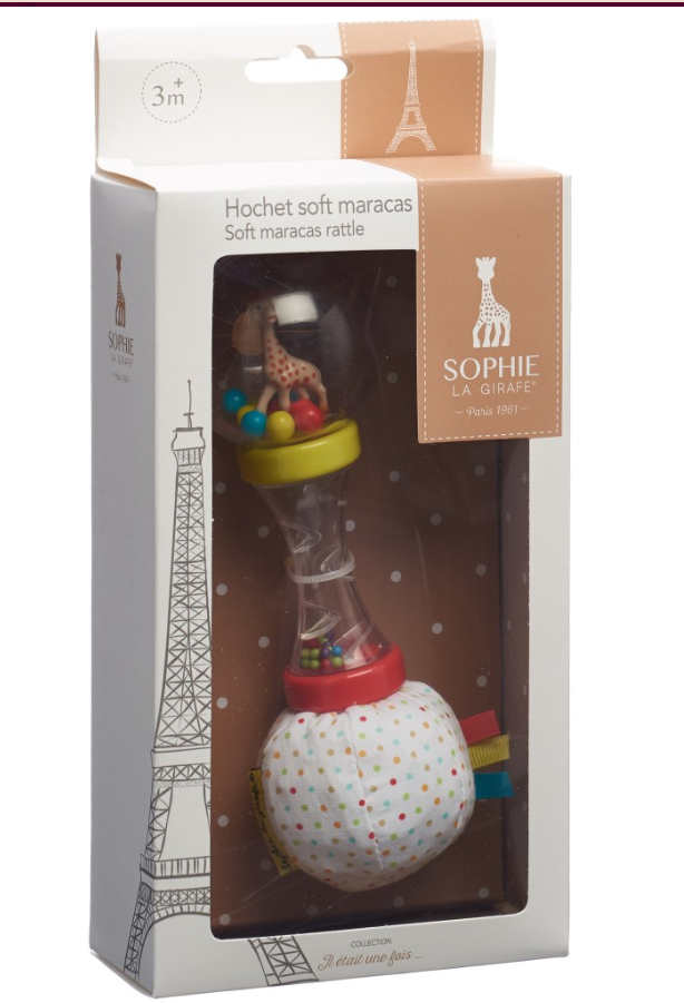 Sophie la girafe hochet maracas doux