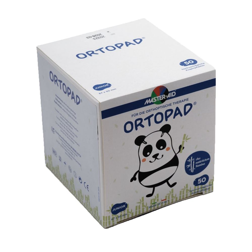 ORTOPAD Pansement d'occlusion Junior blanc -2J 50 pièces
