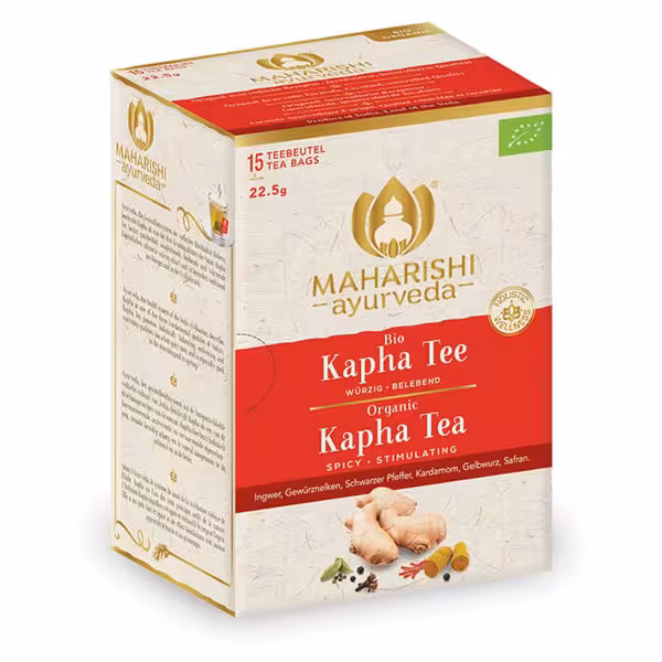 MAHARISHI Ayurveda : thé épicé Kapha, 15 sachets de 1,5 g chacun