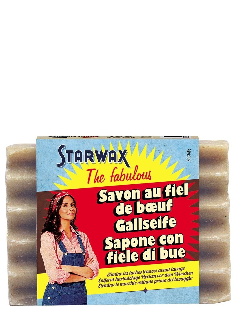 Starwax the fabulous Savon au fiel allemand/français 100g Starwax the fabulous Savon au fiel allemand/français 100g