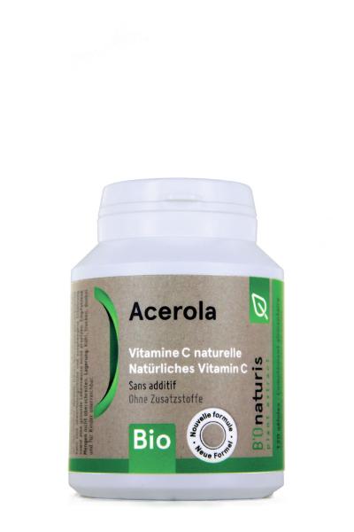BIOnaturis Gélules d'acérola 250 mg Bio 120 pièces BIOnaturis Gélules d'acérola 250 mg Bio 120 pièces