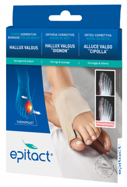 EPITACT® bandage correcteur rigide Hallux NUIT M 21.5-23cm EPITACT® bandage correcteur rigide Hallux NUIT M 21.5-23cm