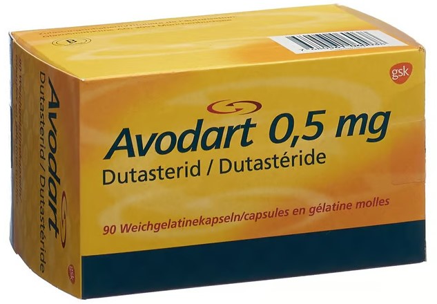 AVODART capsules molles 0.5 mg 90 pièces