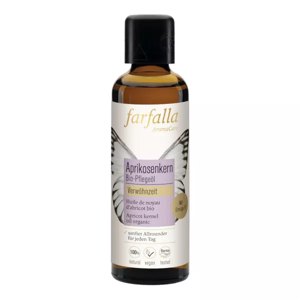 farfalla Huile de soin bio Abricot 75ml farfalla Huile de soin bio Abricot 75ml