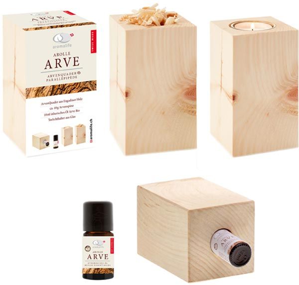 AROMALIFE ARVE ArvenQuader Huile essentielle bio Arve 10ml AROMALIFE ARVE ArvenQuader Huile essentielle bio Arve 10ml
