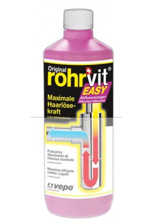 Rohrvit EASY déboucheur Fl 1000ml Rohrvit EASY déboucheur Fl 1000ml