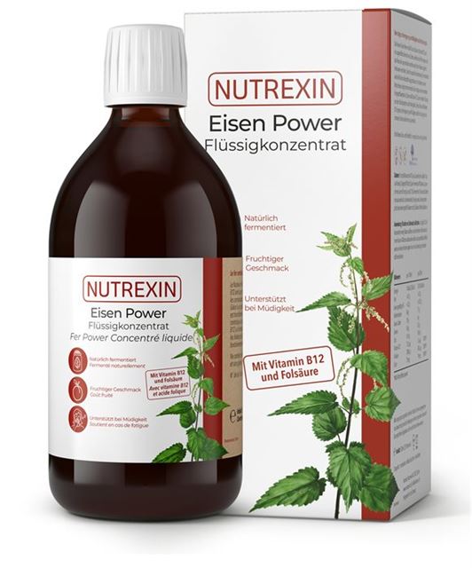 Nutrexin Power Fer liquide concentré 500ml Nutrexin Power Fer liquide concentré 500ml